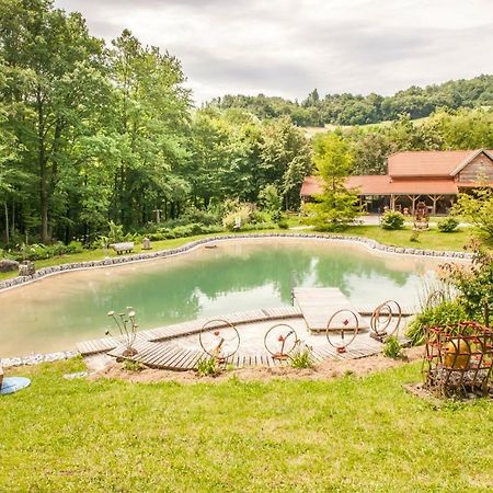 Country House With A Pool In Medvednica Nature Park Zagreb Eksteriør billede