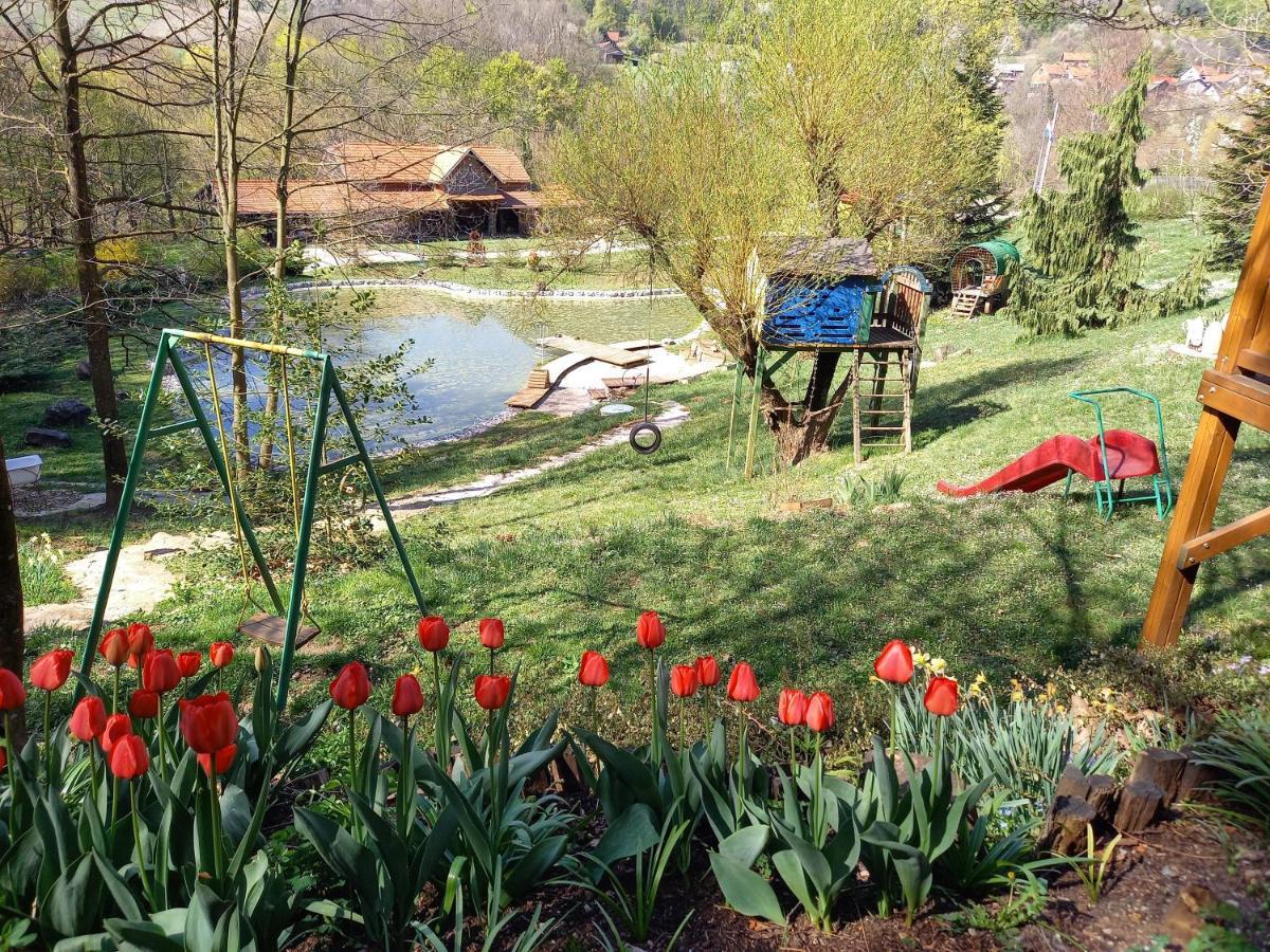 Country House With A Pool In Medvednica Nature Park Zagreb Eksteriør billede